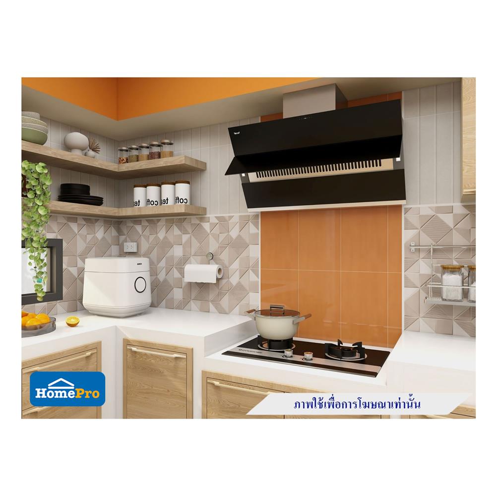 เครื่องดูดควันกระโจม TECNOPLUS HD90SLOPEB 90 ซม.