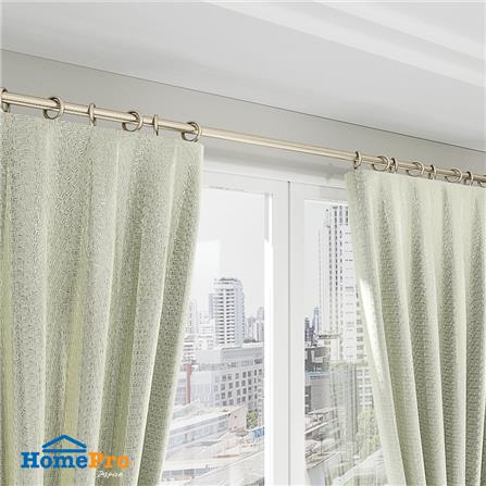 รางผ้าม่าน D.I.Y. HOME LIVING STYLE เหล็ก 1 ม. สีทองเหลือง_3