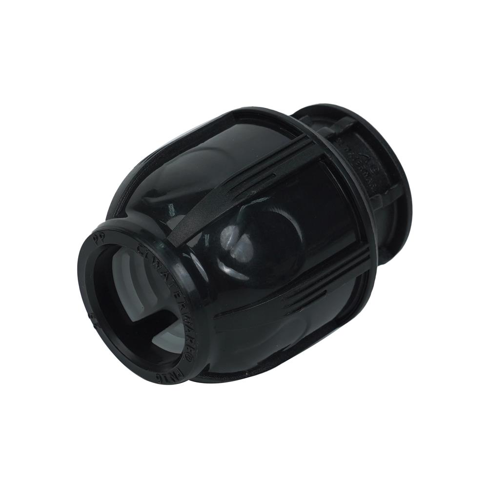 ฝาปิดปลายท่อสวมล็อก PE SPRING 25 มม.