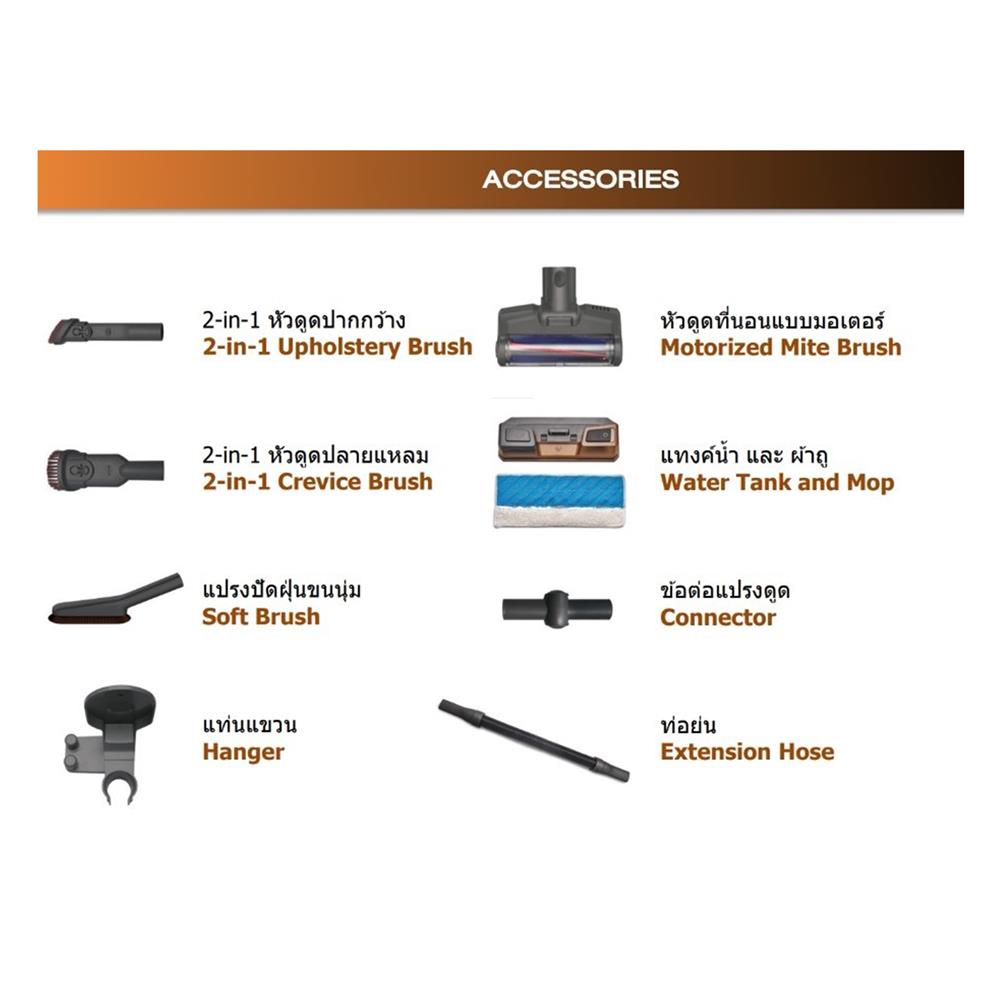 เครื่องดูดฝุ่นแบบด้าม MEX VS505