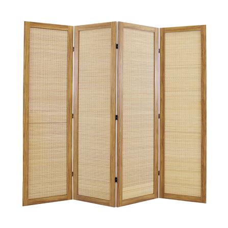 ฉากกั้น 4 บานพับ FASTTECT PMB4517-4307 สีลาเต้