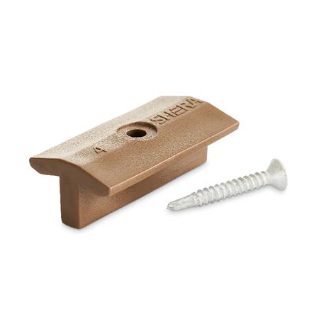 คลิปพลาสติกล็อกไม้พื้น SHERA สีบีช (แพ็ก 36 ชิ้น)_0