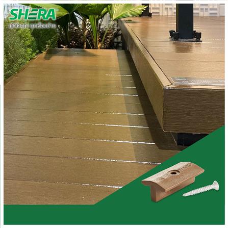 คลิปพลาสติกล็อกไม้พื้น SHERA สีบีช (แพ็ก 36 ชิ้น)_3