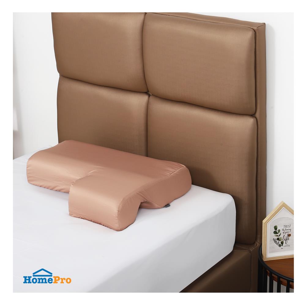 ปลอกหมอนหนุน HOME LIVING STYLE LEFT สีน้ำตาล