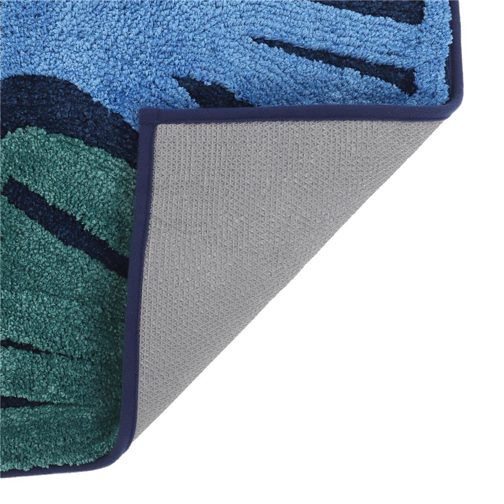 พรมห้องน้ำ HOME LIVING STYLE GINGKO สีน้ำเงิน