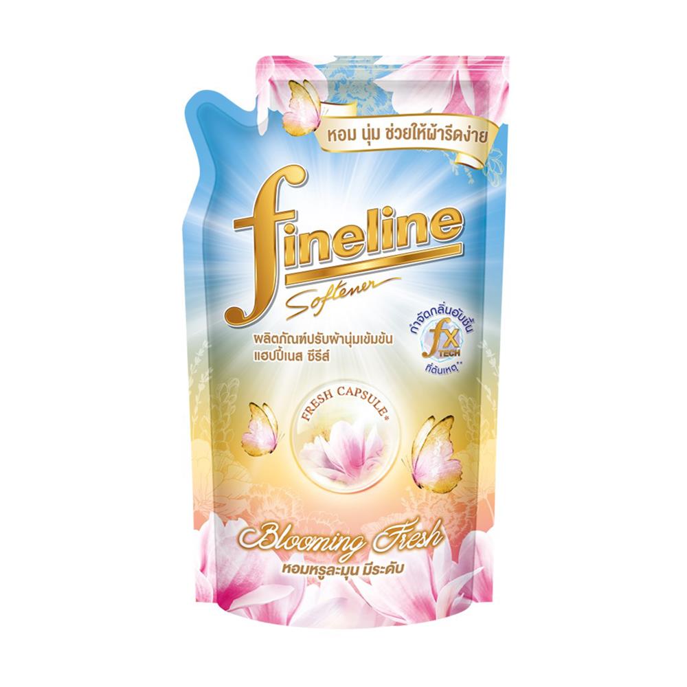 รีฟิลน้ำยาปรับผ้านุ่ม FINELINE 450 มล. BLOOMING FRESH