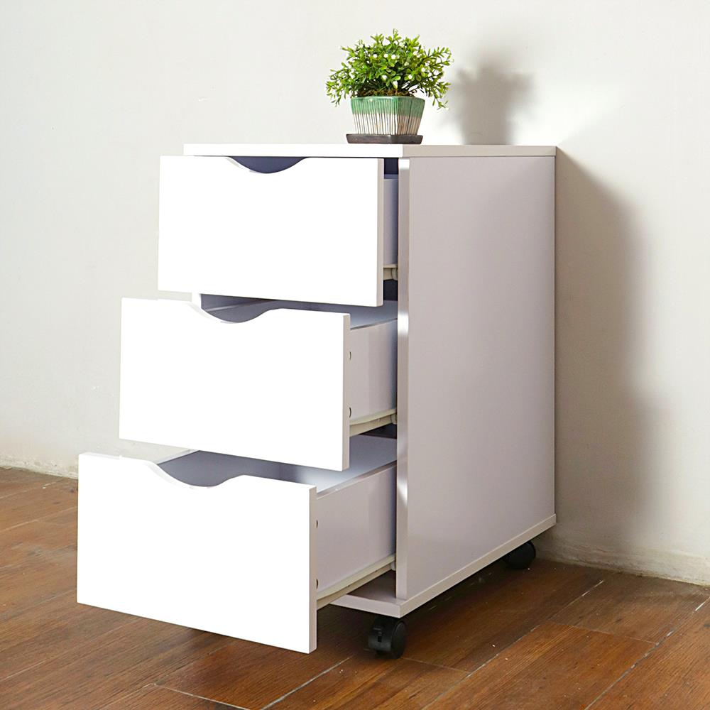 ตู้ลิ้นชัก เมลามีน CTREND GR-011 สีขาว