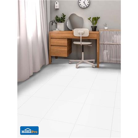 กระเบื้องพื้น 16x16 นิ้ว DURAGRES พิสตัน ขาว A 0.96M2_3