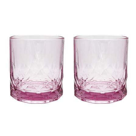 แก้วน้ำ 350ml OCEAN GLASS CONNEXION แพ็ค 2 ใบ ชมพู