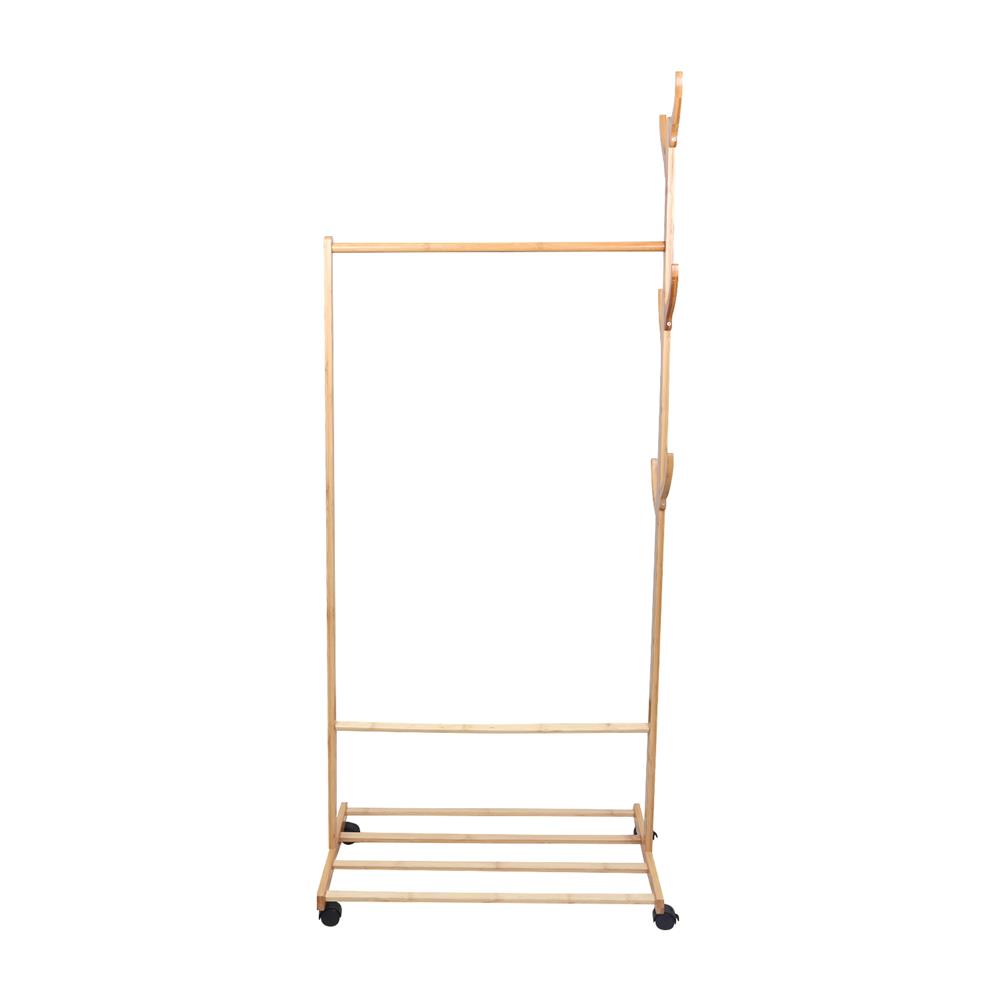 ราวแขวนผ้าไม้อเนกประสงค์ ME LIVING 70 ซม. สีเนเชอรัล