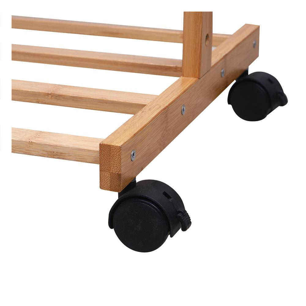 ราวแขวนผ้าไม้อเนกประสงค์ ME LIVING 70 ซม. สีเนเชอรัล