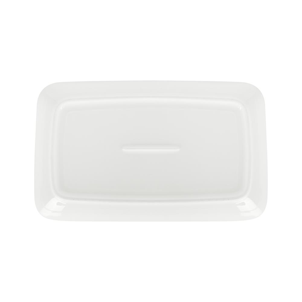 จาน PORCELAIN เหลี่ยม 8"x5" KECH SNOW