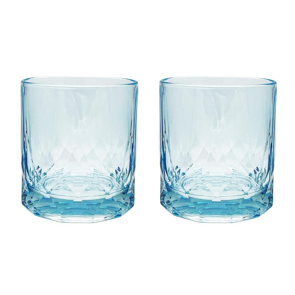 แก้วน้ำ 350ml OCEAN GLASS CONNEXION แพ็ค 2 ใบ ฟ้า
