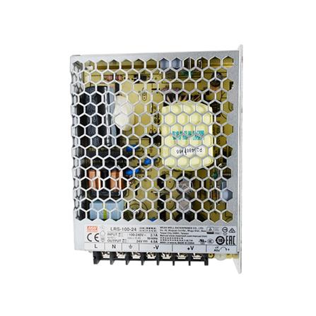 สวิตชิ่งเพาเวอร์ซัปพลาย MEANWELL LRS-100W 24VDC 100 วัตต์ สีเงิน_1