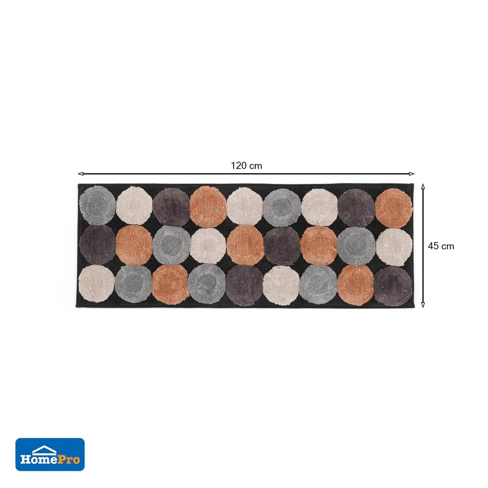 พรม HOME LIVING STYLE REMY 45x120 ซม. สีน้ำตาล