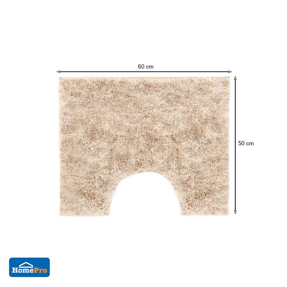 พรมห้องน้ำ HOME LIVING STYLE MOSS สีครีม