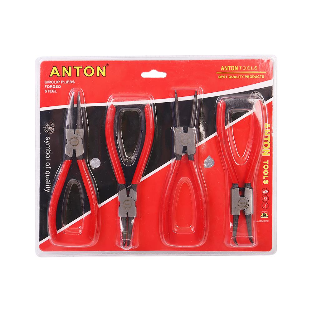 คีมถ่างแหวน ANTON 4 ชิ้น/ชุด