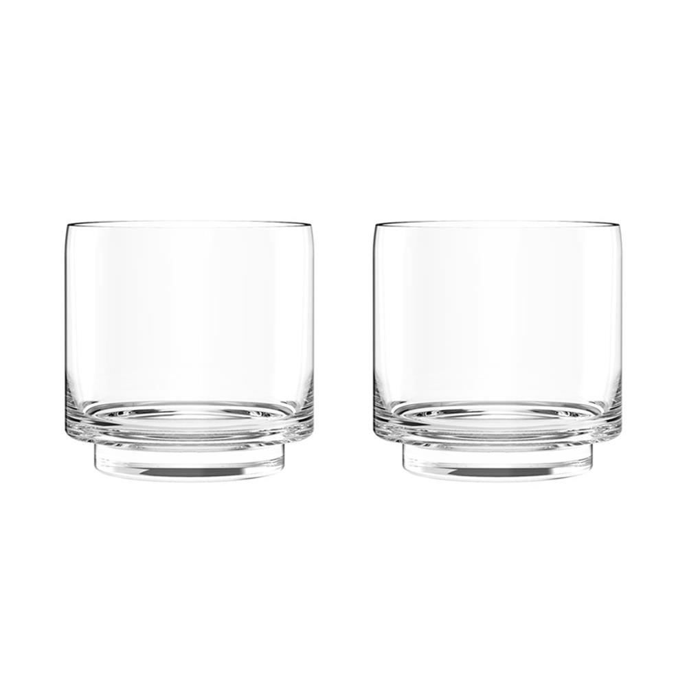 แก้วน้ำ 360ml POSH TIME แพ็ค 2 ใบ