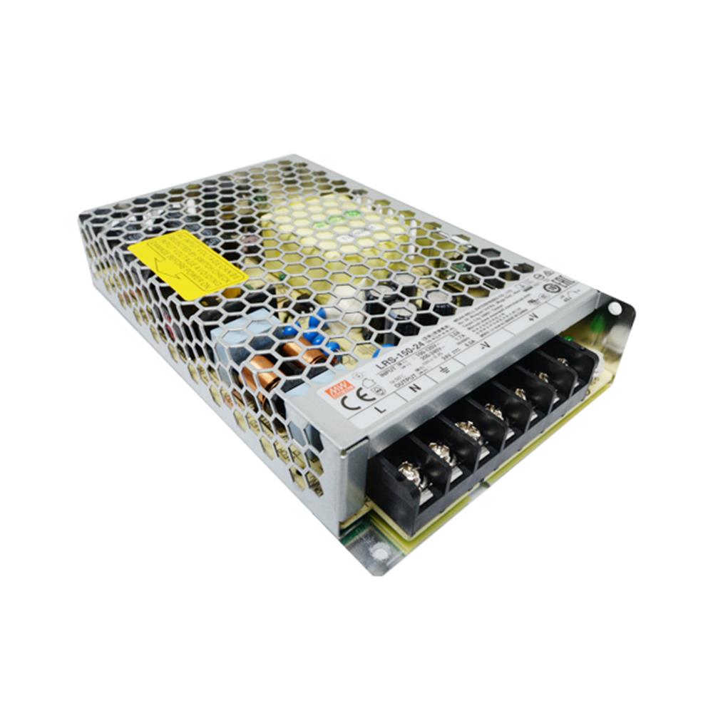 สวิตชิ่งพาวเวอร์ซัปพลาย MEANWELL 98-00034 LRS-150-24VDC 150 วัตต์ สีเงิน