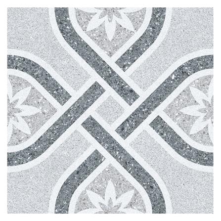 กระเบื้องพื้น 16x16 นิ้ว ภูผา วงเดือน เทา A 0.96M2_0