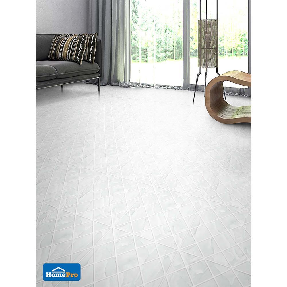 กระเบื้องพื้น 16x16 นิ้ว ภูผา วังวารี เทา A 0.96M2