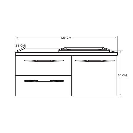 อ่างเคาน์เตอร์ MOYA A209 สีโอ๊ค_11