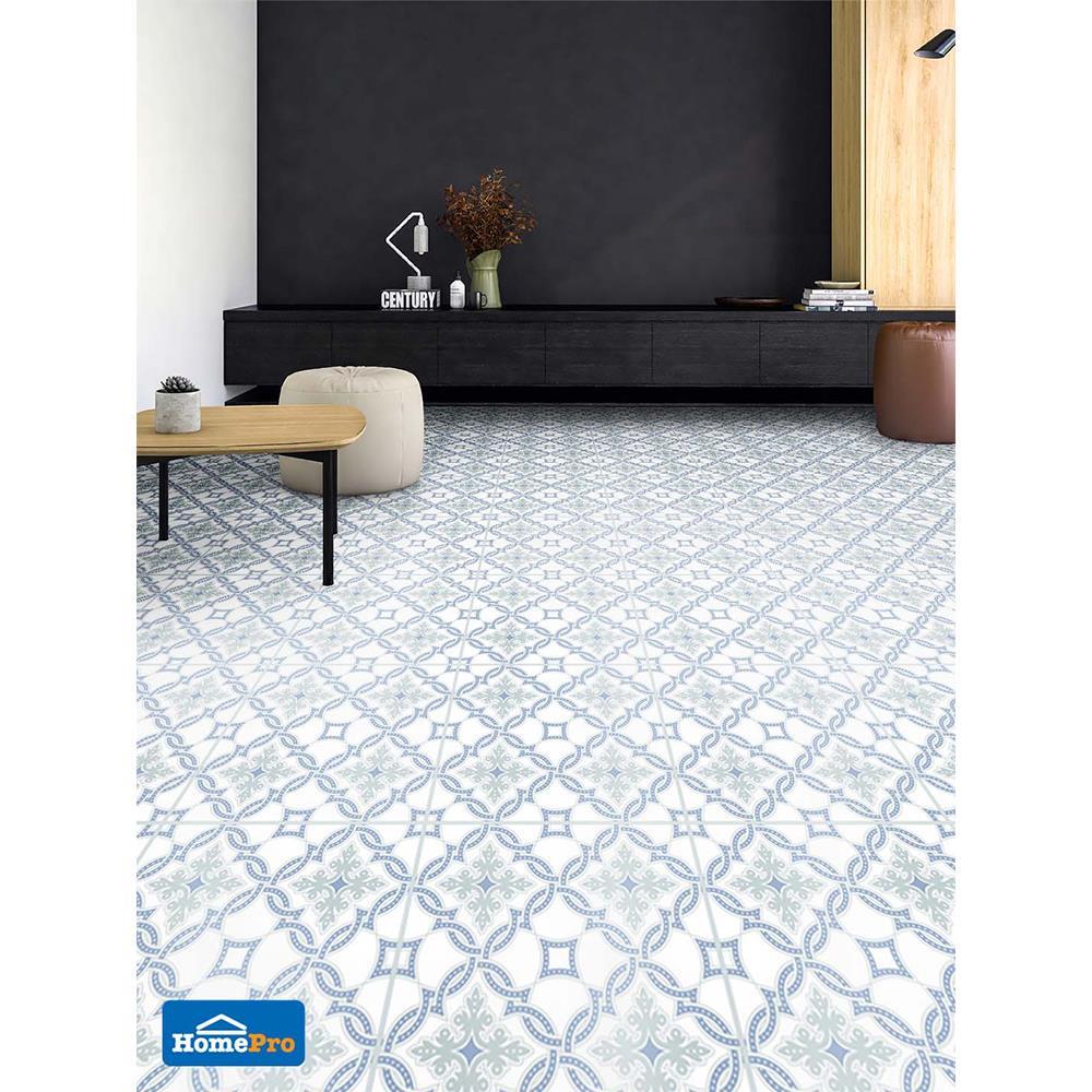 กระเบื้องพื้น 16x16 นิ้ว ภูผา ชานนท์ ขาว A 0.96M2