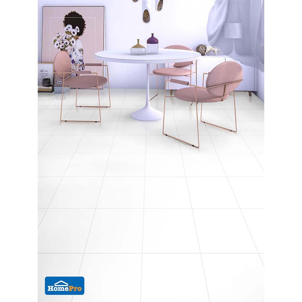 กระเบื้องพื้น 12x12 นิ้ว DURAGRES ออฟ ขาว A