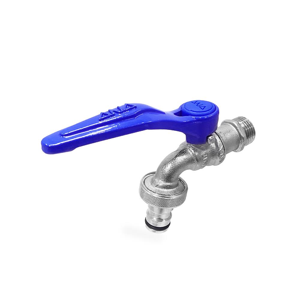 ก๊อกสนามจริงใจ ANA #119 1/2 นิ้ว สีน้ำเงิน