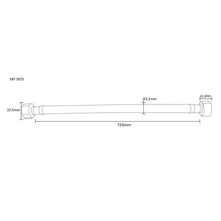 สายน้ำดีสเตนเลสน้ำอุ่น-น้ำเย็น MOYA MY 1165309 30 นิ้ว_2