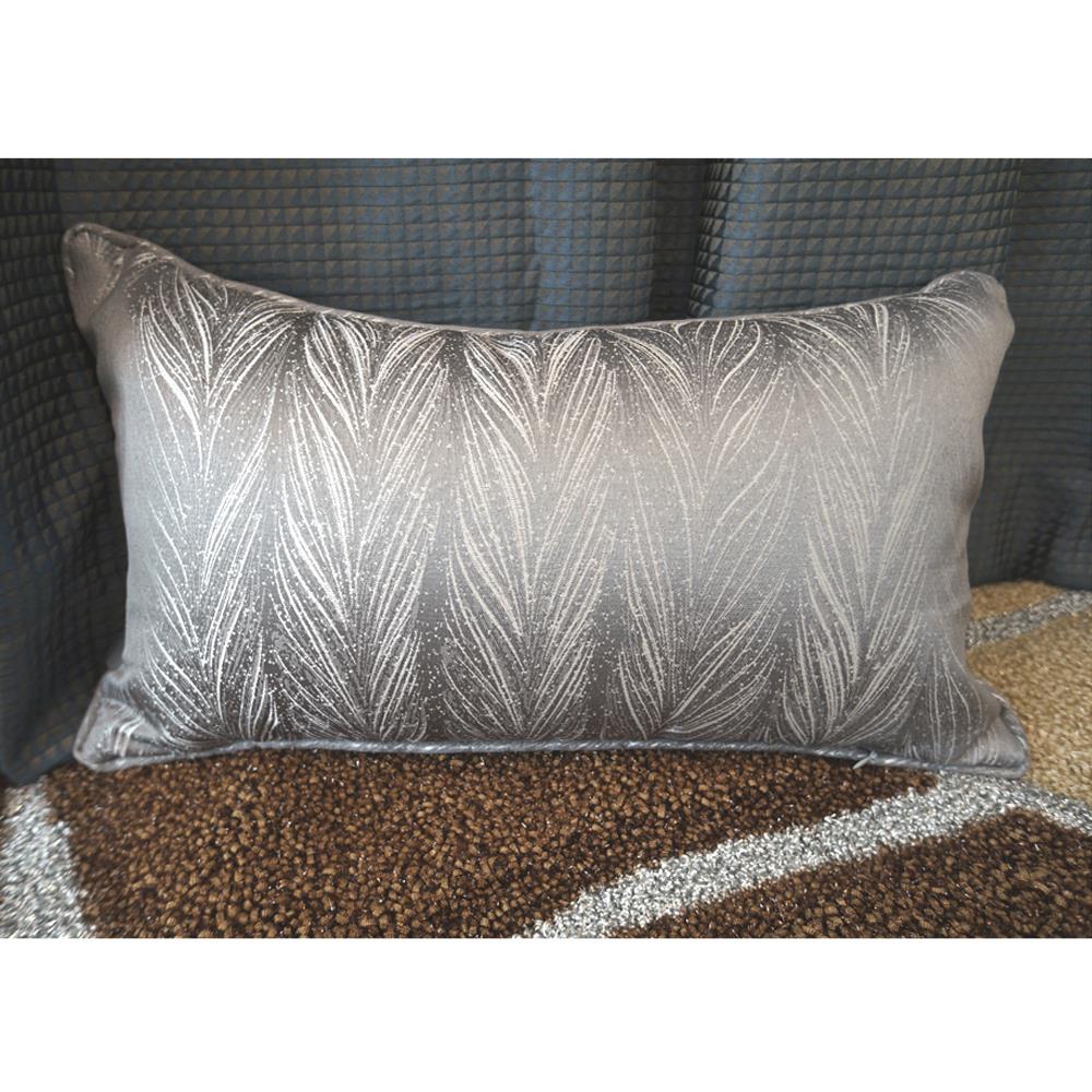 หมอนอิง HOME LIVING STYLE PINE 12X20นิ้ว สีเทา