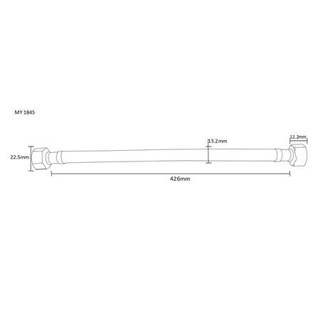 สายน้ำดีสเตนเลสน้ำอุ่น-น้ำเย็น MOYA MY 1165329 18 นิ้ว_2