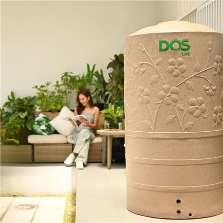 ถังเก็บน้ำ DOS CHABA NANO 1500 ลิตร สี PINK GOLD_3