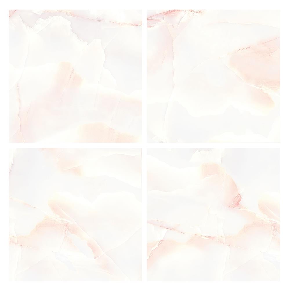 กระเบื้องพื้น 16x16 นิ้ว ภูผา พาฝัน ชมพู A 0.96M2