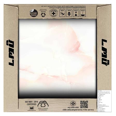 กระเบื้องพื้น 16x16 นิ้ว ภูผา พาฝัน ชมพู A 0.96M2_5