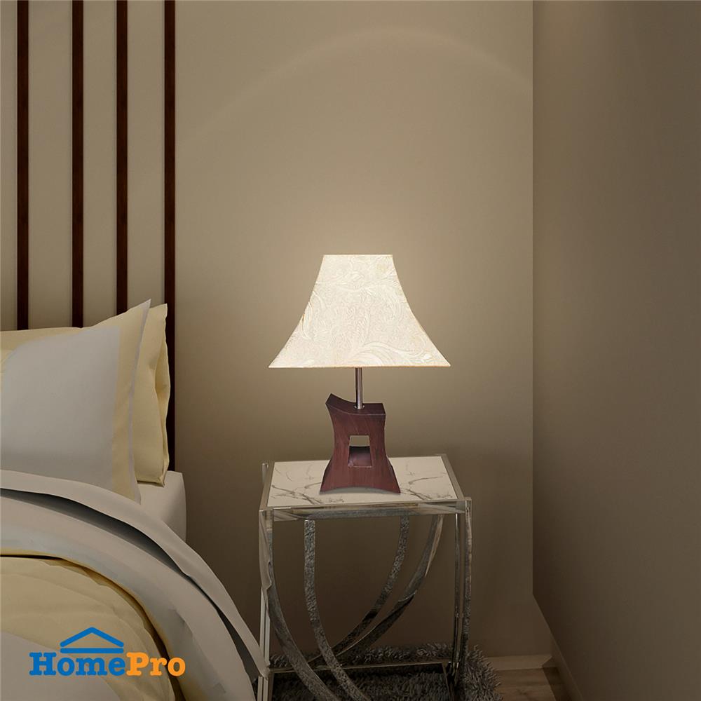 ไฟตั้งโต๊ะ CARINI MT66075 สีน้ำตาล