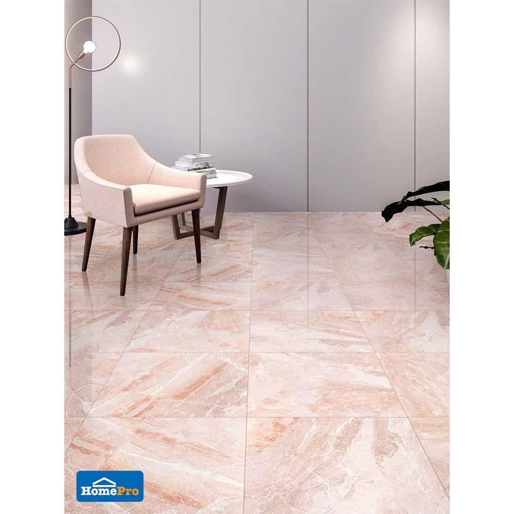 กระเบื้องพื้น 16x16 นิ้ว ภูผา ปานรุ้ง เบจ A 0.96M2