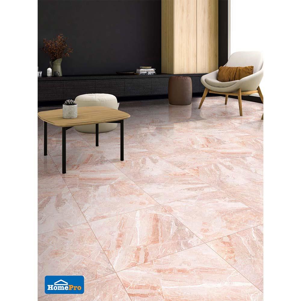 กระเบื้องพื้น 16x16 นิ้ว ภูผา ปานรุ้ง เบจ A 0.96M2