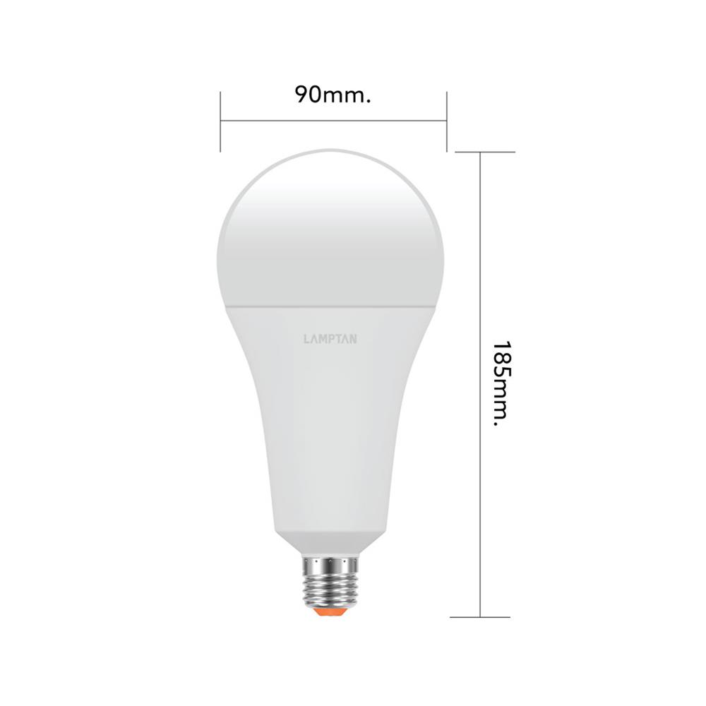 หลอด LED LAMPTAN A90 BULB GLOSS 26 วัตต์ DAYLIGHT E27