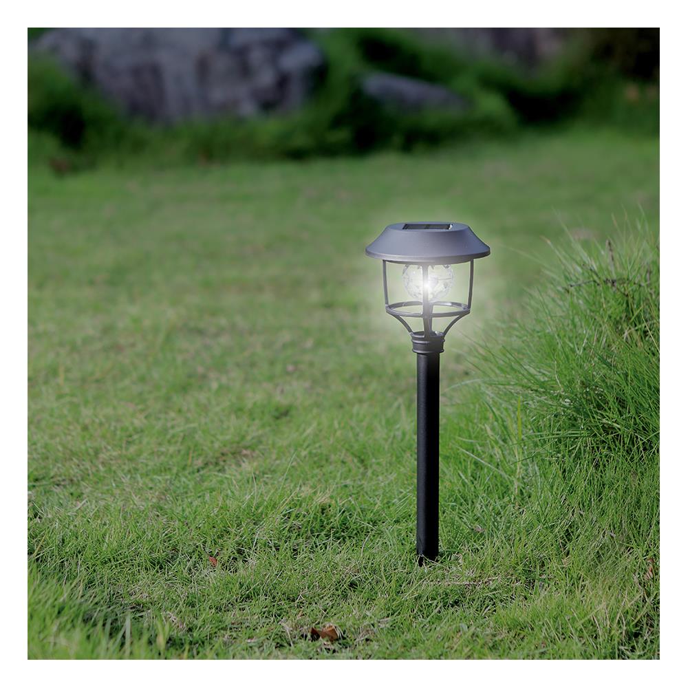 ไฟทางเดิน SOLAR HI-TEK HFSG03003B 0.36 วัตต์ DAYLIGHT สีดำ