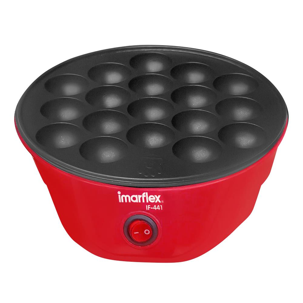เครื่องทำทาโกยากิ IMARFLEX IF-441 สีแดง