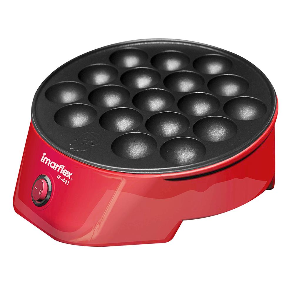 เครื่องทำทาโกยากิ IMARFLEX IF-441 สีแดง