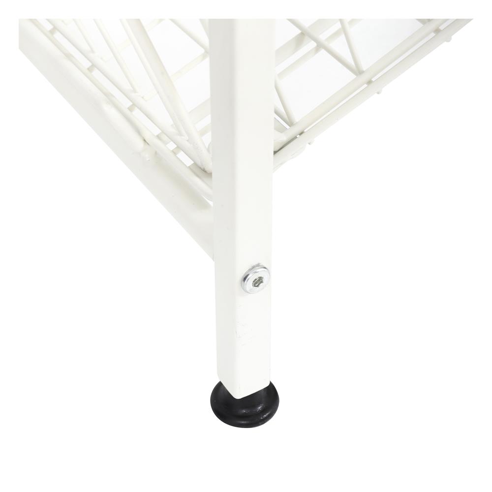 ชั้นวาง 2 ชั้น STACKO SCANDI 33.5x39x97.5 ซม. สีขาว