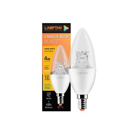 หลอด LED LAMPTAN CANDLE BLAZE 4 วัตต์ WARMWHITE E14_1