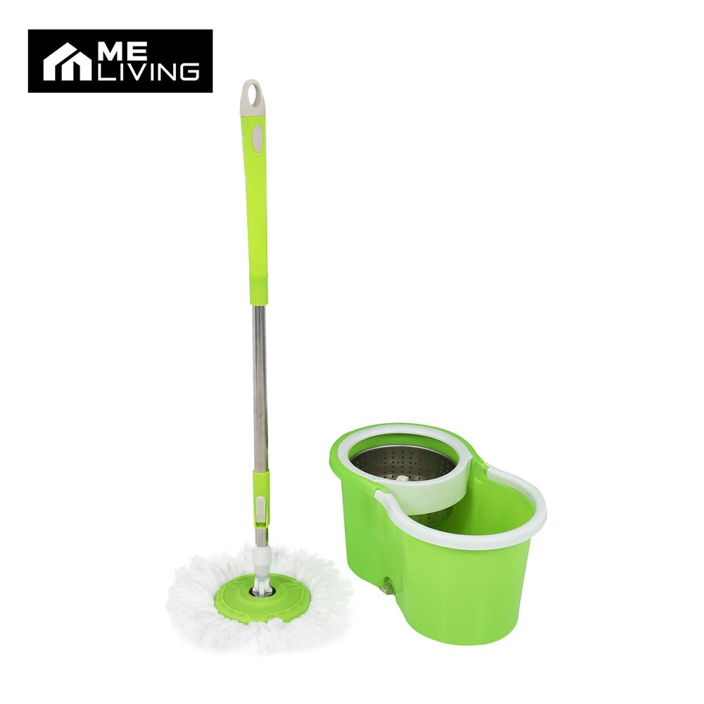 ชุดอุปกรณ์ถังปั่นพร้อมไม้ม็อบ ME LIVING TAIKU สีเขียว