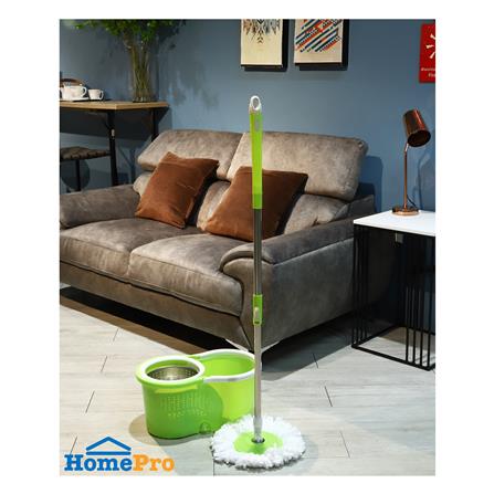 ชุดอุปกรณ์ถังปั่นพร้อมไม้ม็อบ ME LIVING TAIKU สีเขียว_6