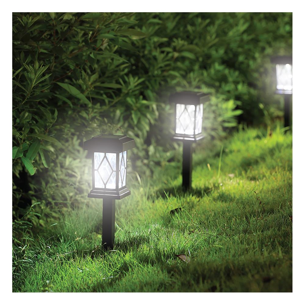 ไฟทางเดิน SOLAR HI-TEK HFSG03002B 0.06 วัตต์ DAYLIGHT สีดำ