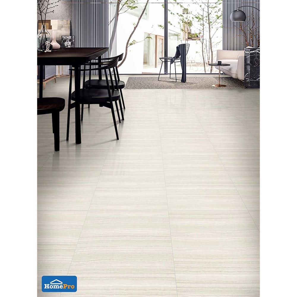 กระเบื้องพื้นพอร์ซเลน 60x60 ซม. CERGRES เอวาน่า เบจ (AM) A 1.44M2