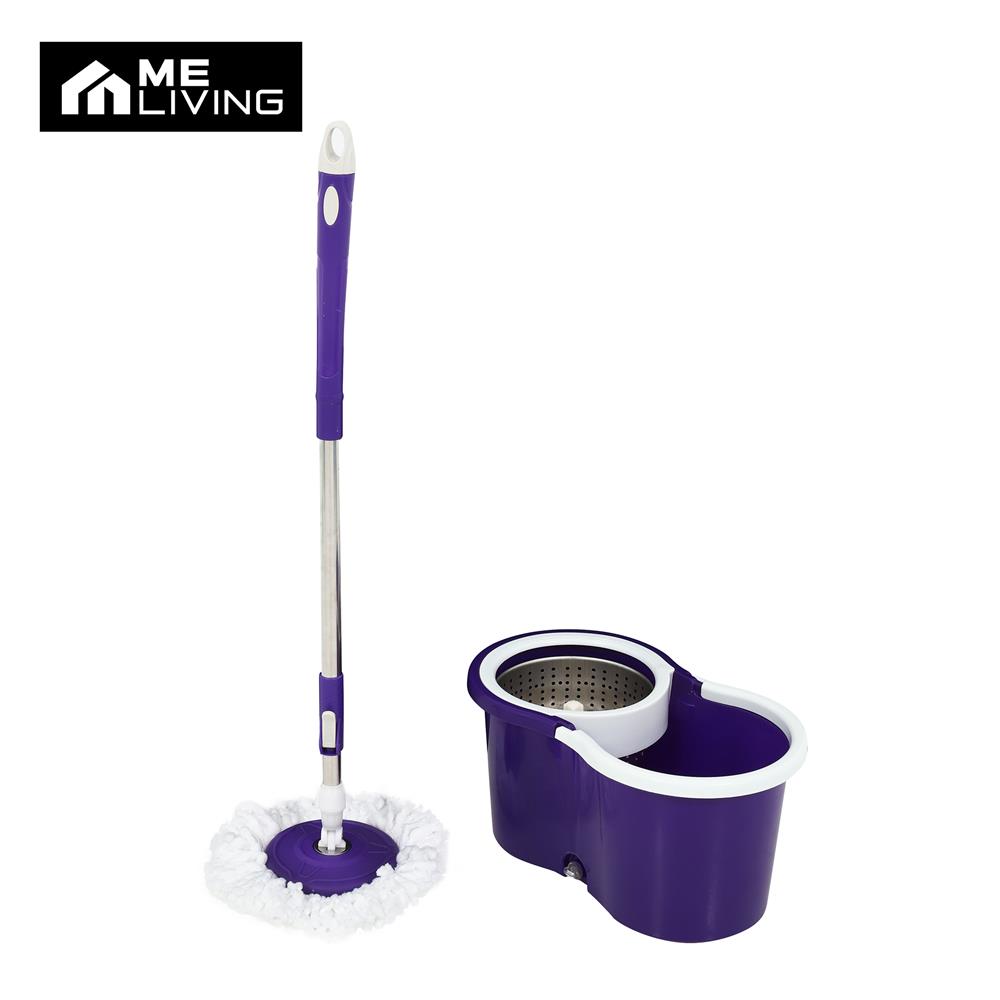 ชุดอุปกรณ์ถังปั่นพร้อมไม้ม็อบ ME LIVING TAIKU สีม่วง