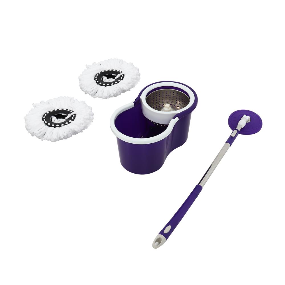 ชุดอุปกรณ์ถังปั่นพร้อมไม้ม็อบ ME LIVING TAIKU สีม่วง